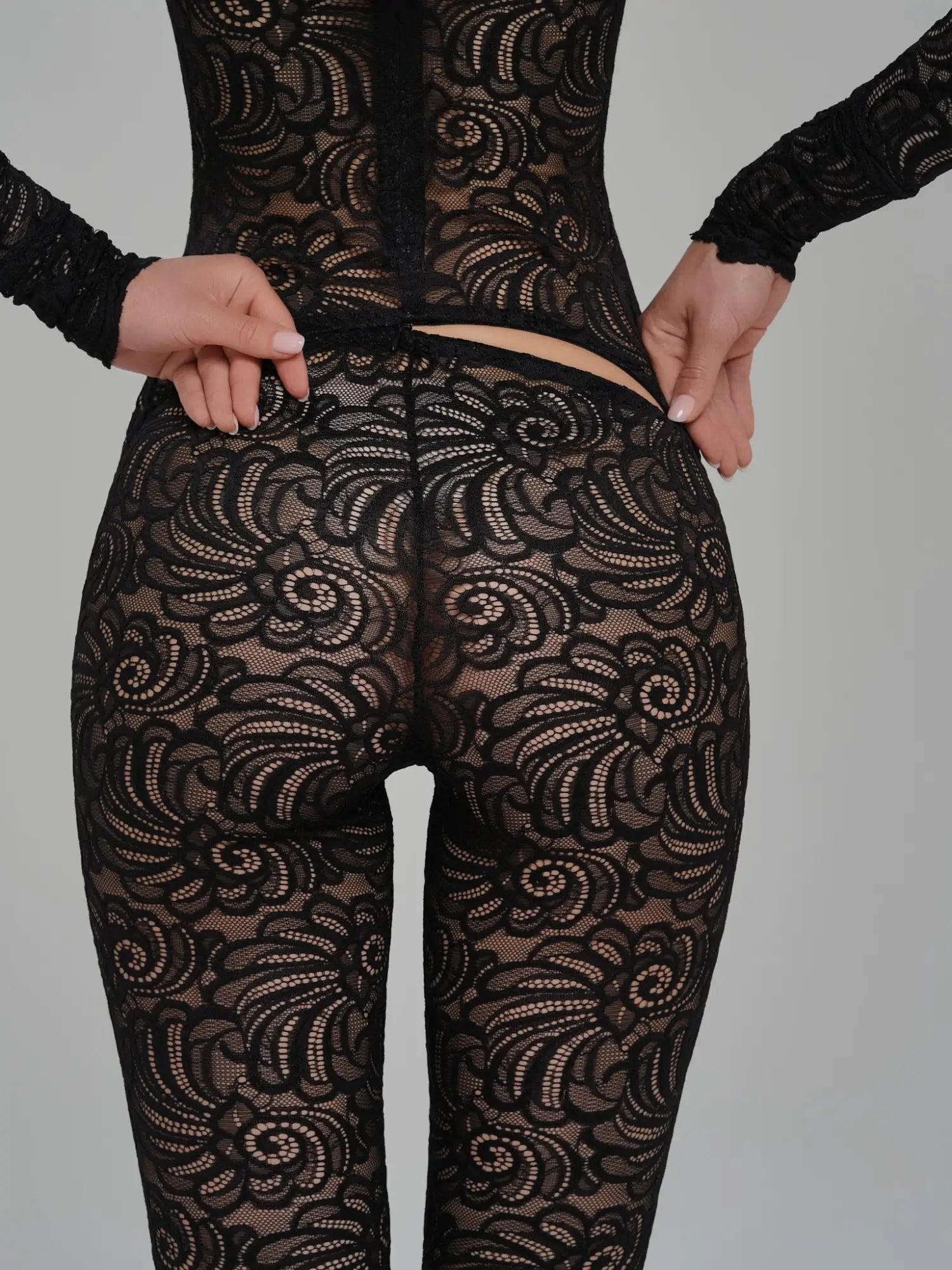 Women's Lace Bodysuit Sheer, Full Lace, and Stylish Tops MONOSUIT Women's Lace Bodysuit Sheer, Full Lace, and Stylish Tops MONOSUIT