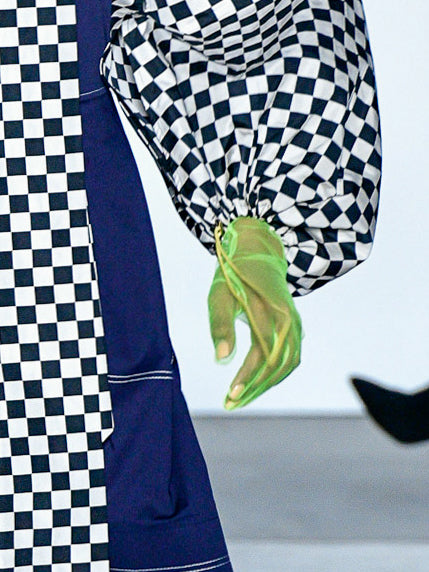 BOLERO Sleeves Checkered