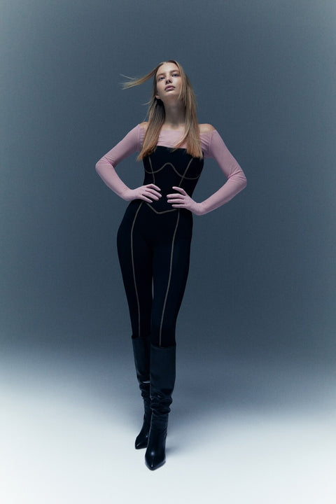 CORSET TIME TRAVELER black