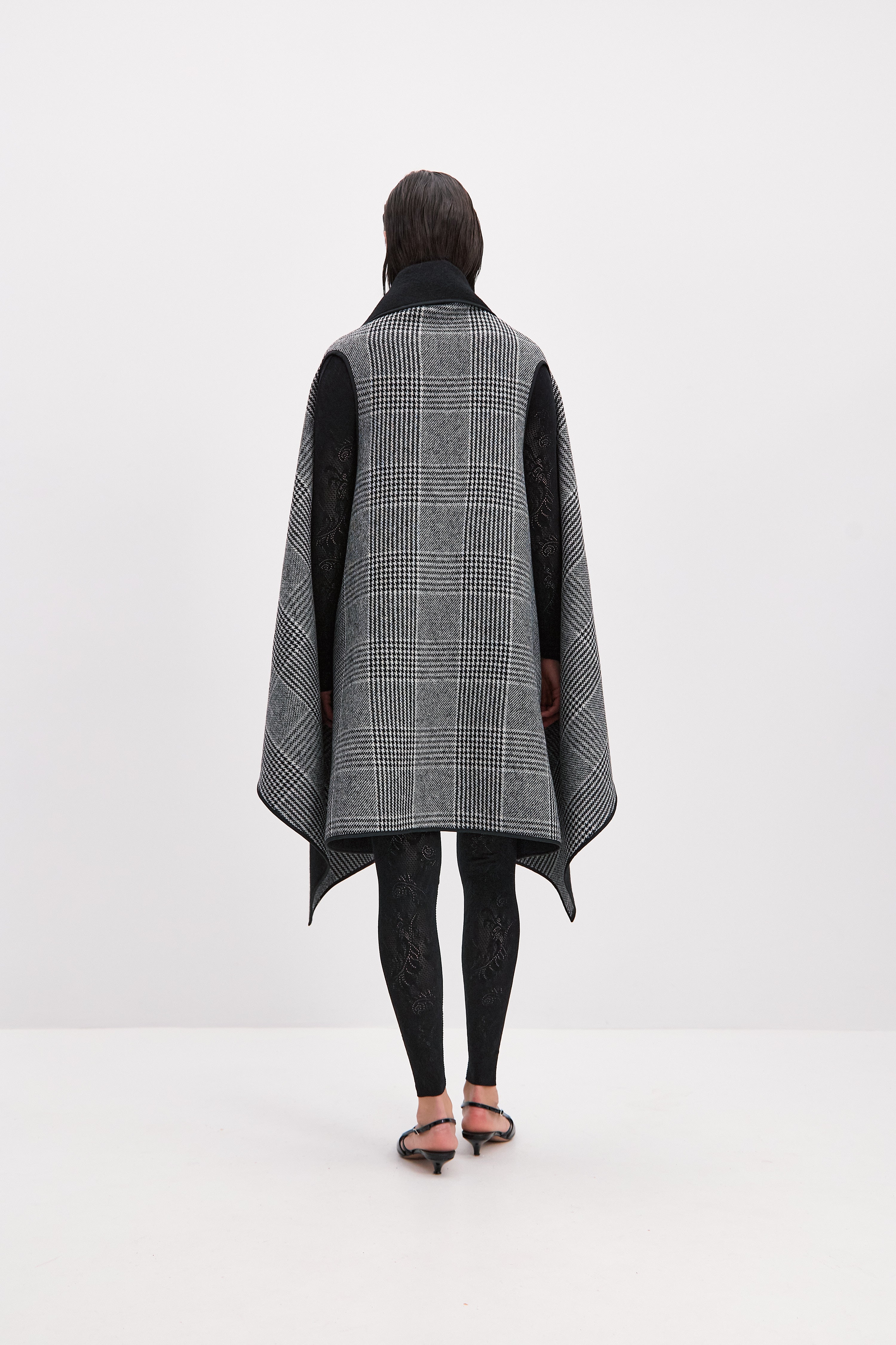 Glen Plaid Reversible Twist Vest