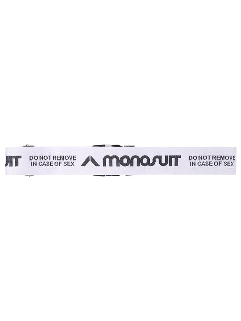 BELT MONOBELT white - 70-115 cm / White - ACCESSORIZE
