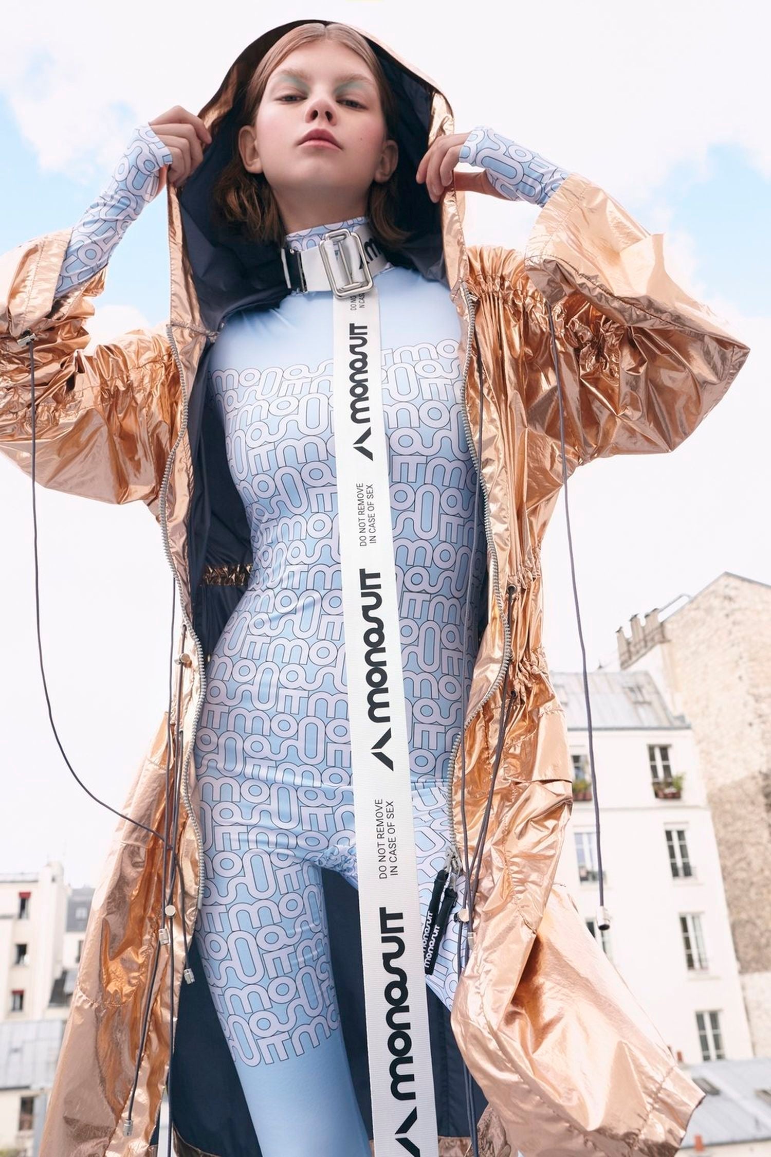 BELT Monobelt White - 70-115 cm / White - Belts