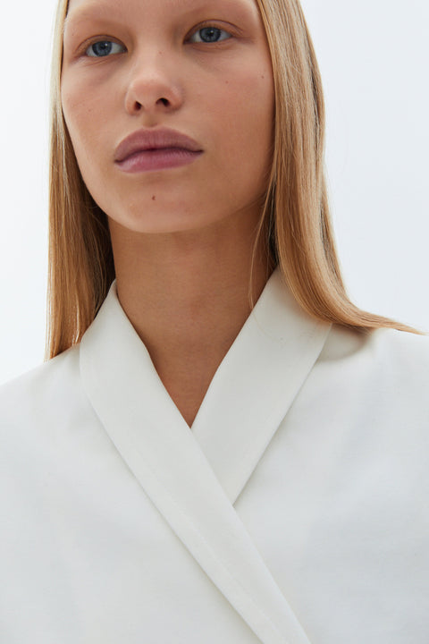 BLAZER CROPPED white - S-L / White - TOP