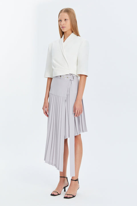BLAZER CROPPED white - S-L / White - TOP