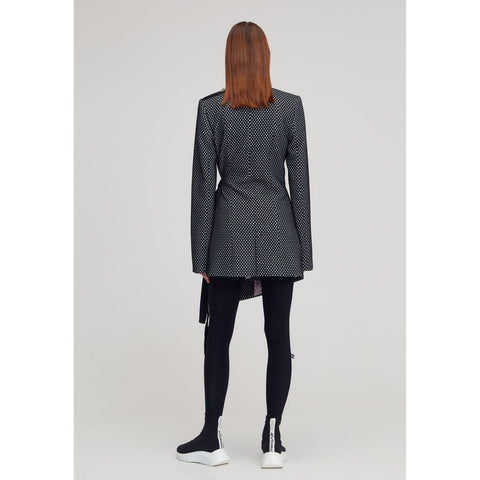 BLAZER EVERYTHING POSSIBLE dots black - TOP