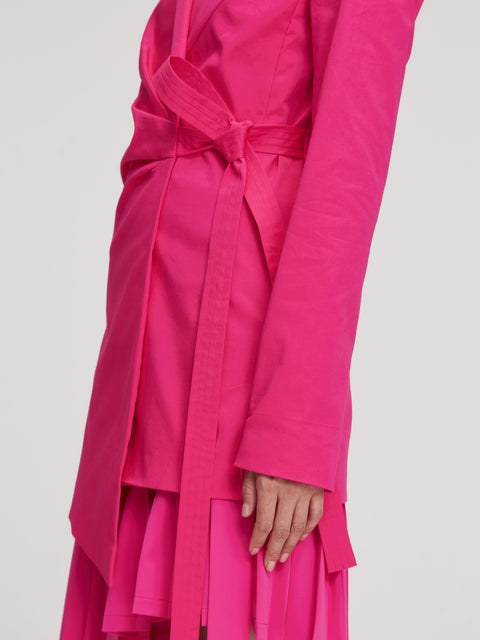 BLAZER EVERYTHING POSSIBLE pink - TOP