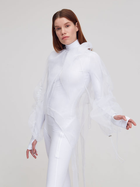 BLOUSE MAY FATIN white - S-L / White - TOP