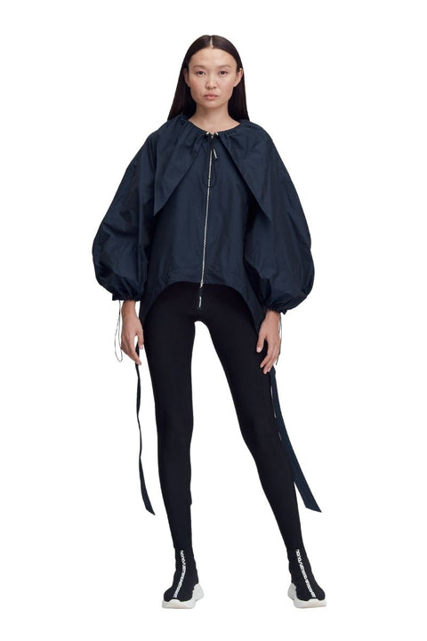 BLOUSE MAY ZIP navy - S-L / Navy - TOP