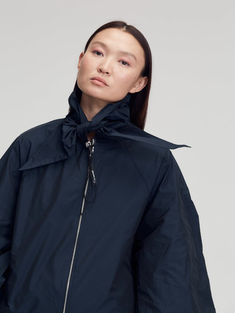 BLOUSE MAY ZIP navy - S-L / Navy - TOP