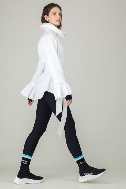 BLOUSE ROYAL white - TOP