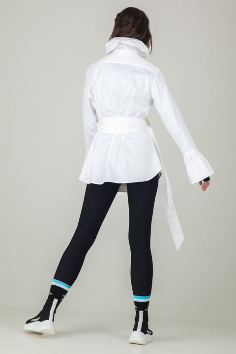 BLOUSE ROYAL white - TOP