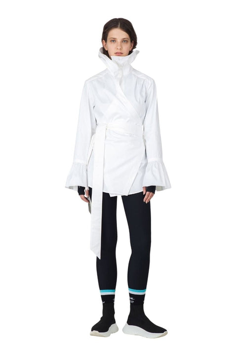 BLOUSE ROYAL white - TOP