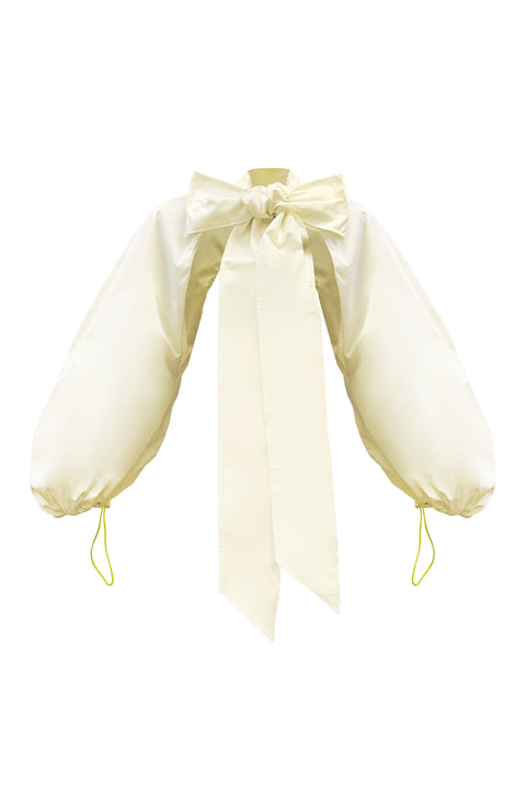 BOLERO SLEEVES ivory - S-L / Biege - TOP