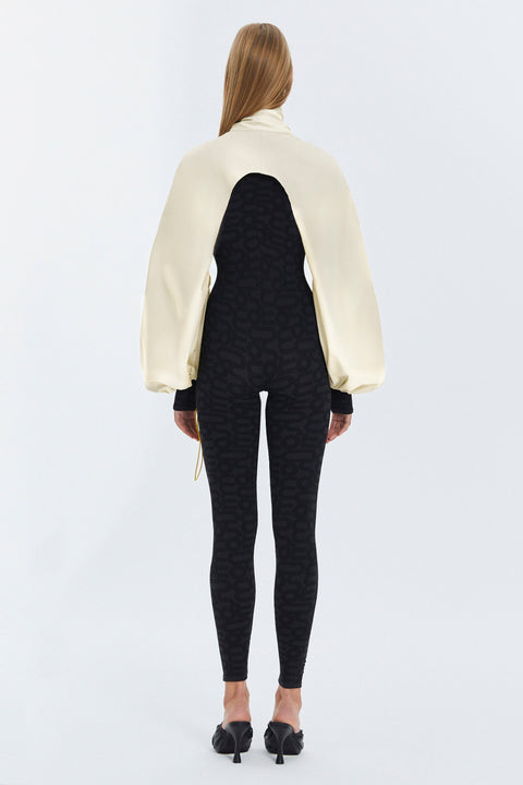 BOLERO SLEEVES ivory - S-L / Biege - TOP