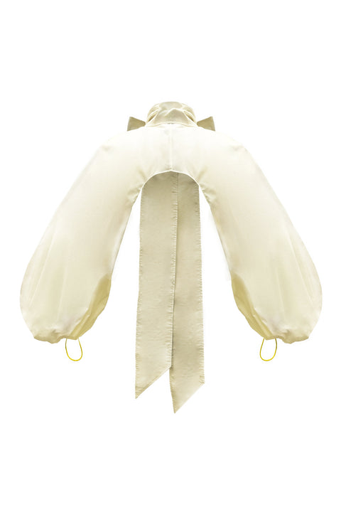 BOLERO SLEEVES ivory - S-L / Biege - TOP