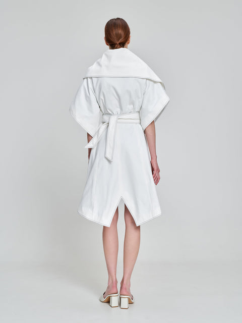 COAT KILL BILL white - TOP