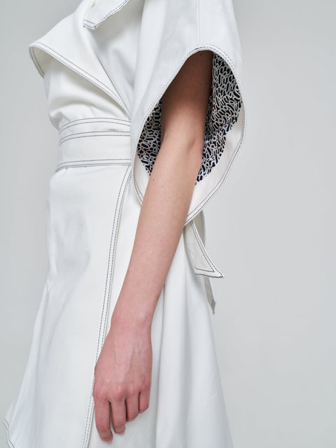 COAT KILL BILL white - TOP