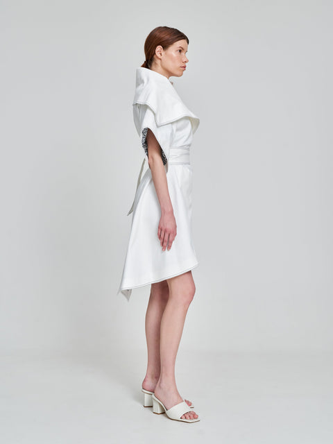 COAT KILL BILL white - TOP