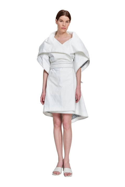 COAT KILL BILL white - TOP