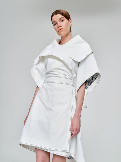 COAT KILL BILL white - TOP