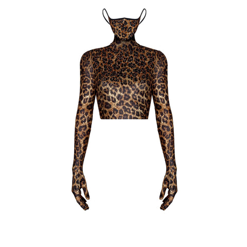CROPTOP MASK leo - TOP