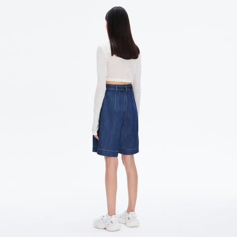 CROPTOP white - TOP