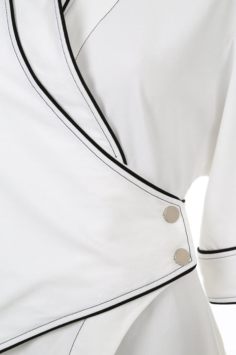 DRESS DALAI MAMA white - S-L / White - DRESS