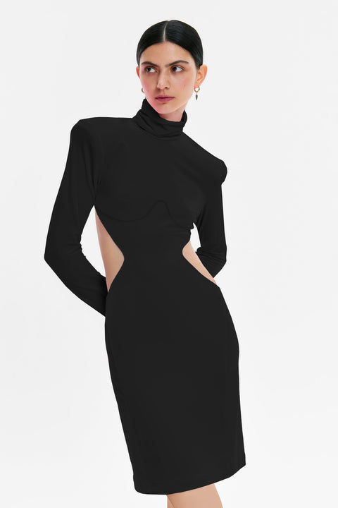 DRESS HANG OUT black - DRESS