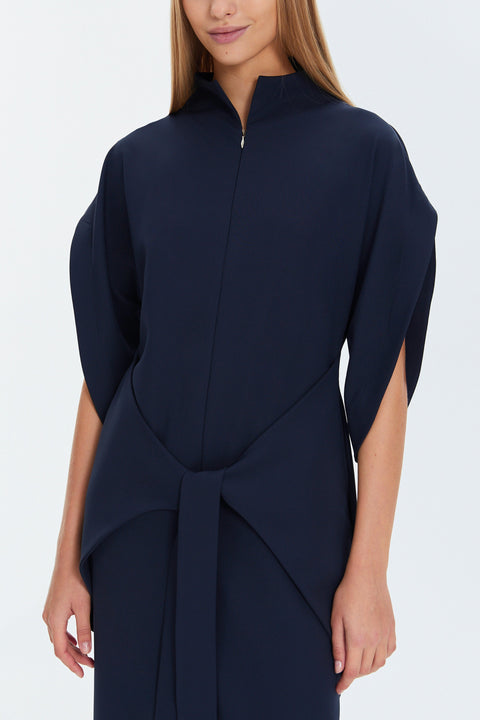 DRESS LEA NARROW navy - DRESS