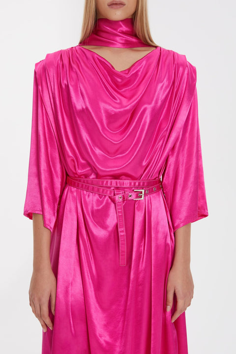 DRESS LULLABY fuchsia - S-L / Fuchsia - DRESS