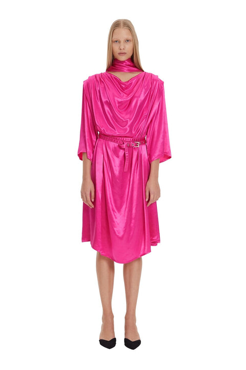 DRESS LULLABY fuchsia - S-L / Fuchsia - DRESS