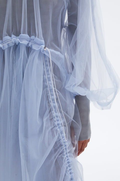 DRESS MAY blue - S-L / Blue - DRESS