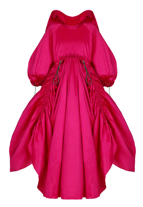 DRESS MAY fuchsia - S-L / Fuchsia - DRESS