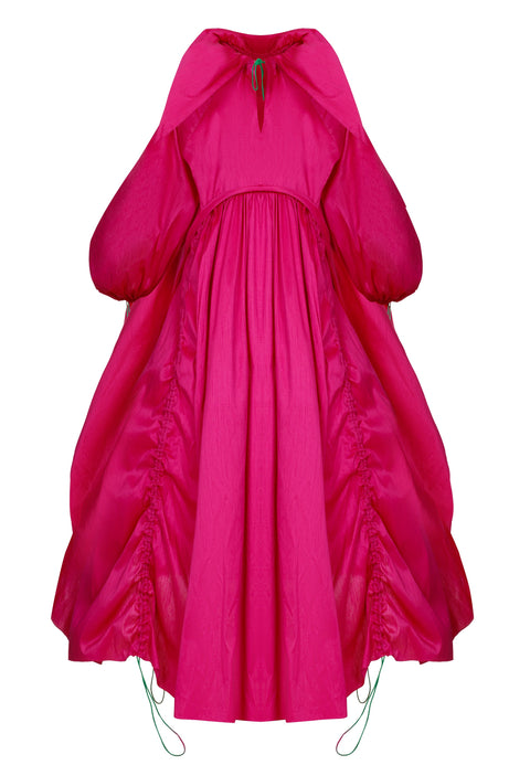 DRESS MAY fuchsia - S-L / Fuchsia - DRESS