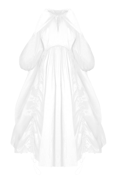 DRESS MAY white - DRESS
