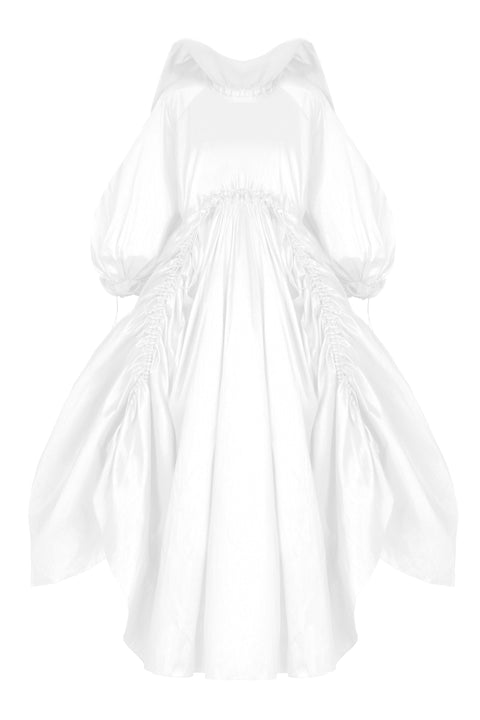 DRESS MAY white - DRESS
