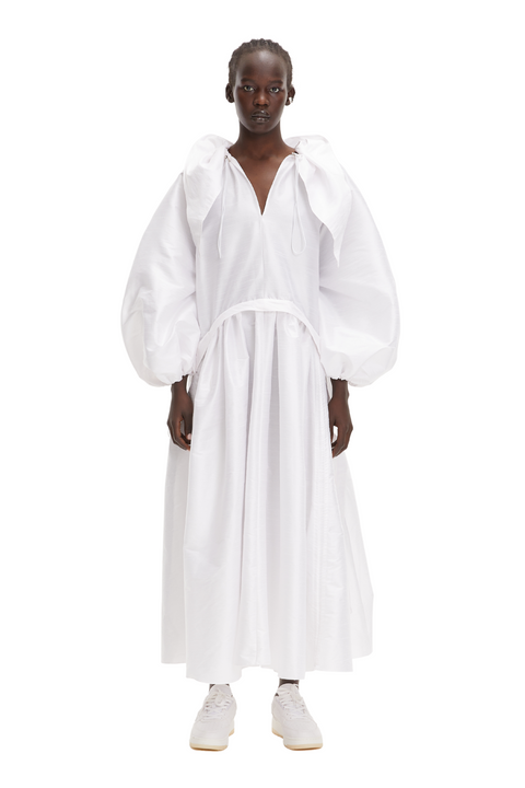 DRESS MAY white - DRESS