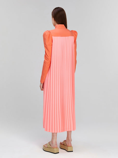 DRESS PRINCESS coral/pink - S-M - DRESS