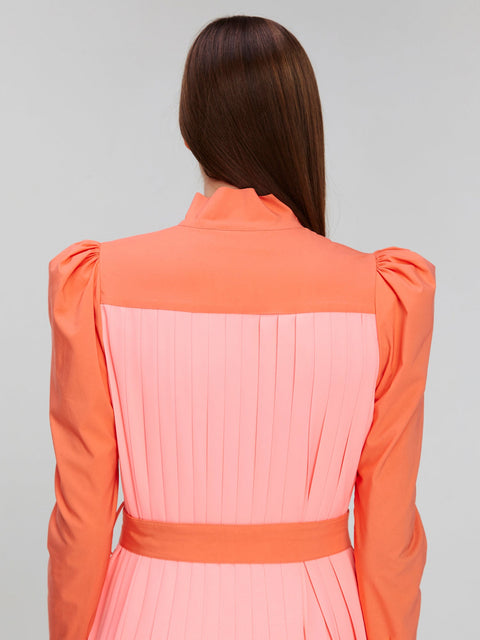DRESS PRINCESS coral/pink - S-M - DRESS