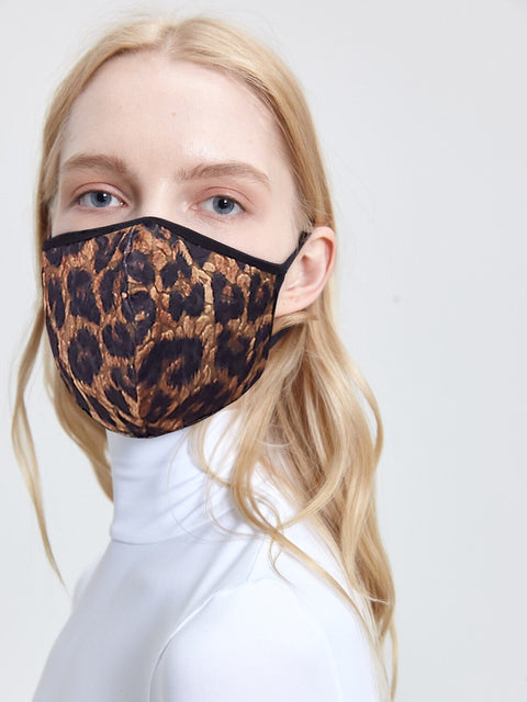 FACE MASK leo - ONE SIZE / Brown - ACCESSORIZE