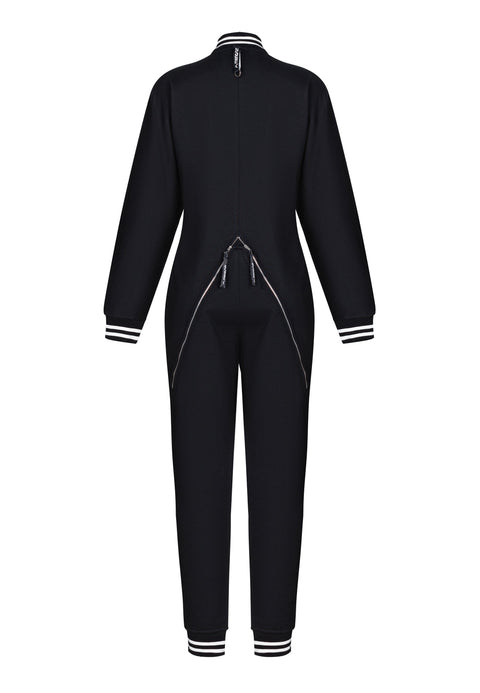 JUMPSUIT BOMBERSUIT black - MONOSUIT