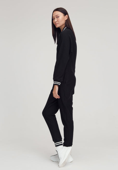 JUMPSUIT BOMBERSUIT black - MONOSUIT