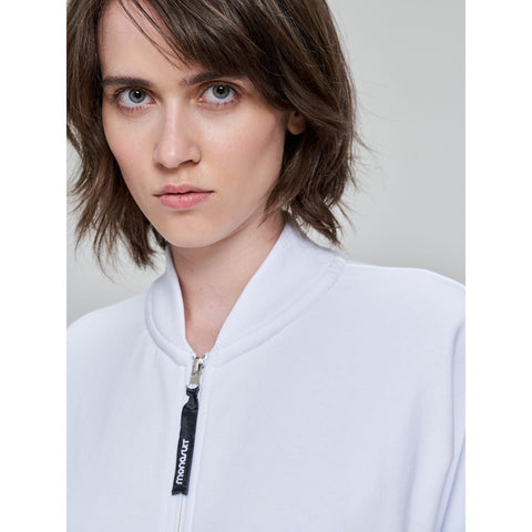 JUMPSUIT BOMBERSUIT white - MONOSUIT