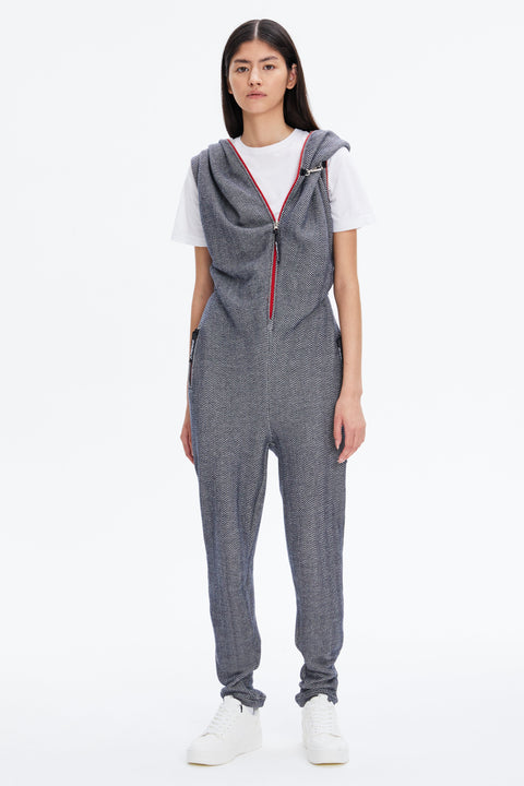 JUMPSUIT GAGA grey rubchik - MONOSUIT