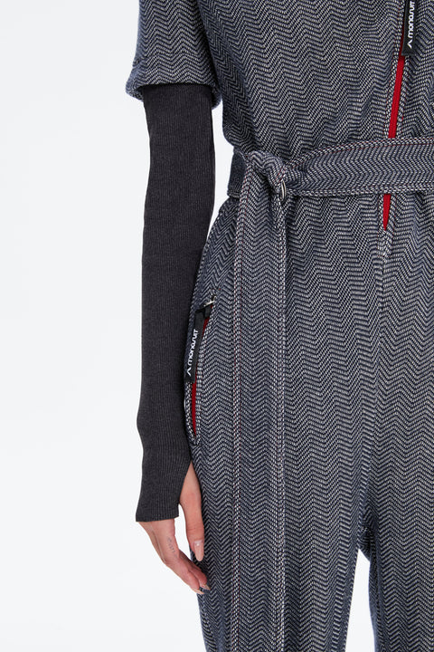 JUMPSUIT GAGA grey rubchik - MONOSUIT