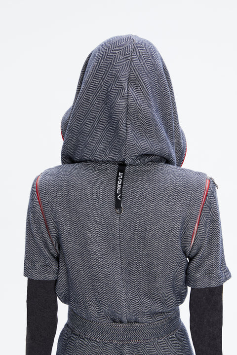JUMPSUIT GAGA grey rubchik - MONOSUIT
