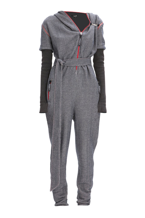 JUMPSUIT GAGA grey rubchik - MONOSUIT