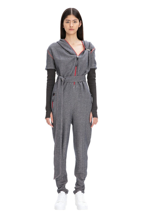 JUMPSUIT GAGA grey rubchik - MONOSUIT