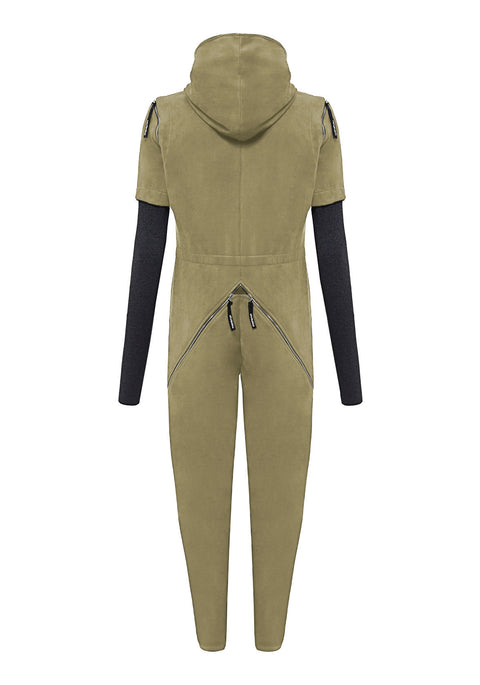 JUMPSUIT GAGA khaki - MONOSUIT