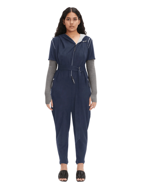 JUMPSUIT GAGA PLUS SIZE navy - MONOSUIT